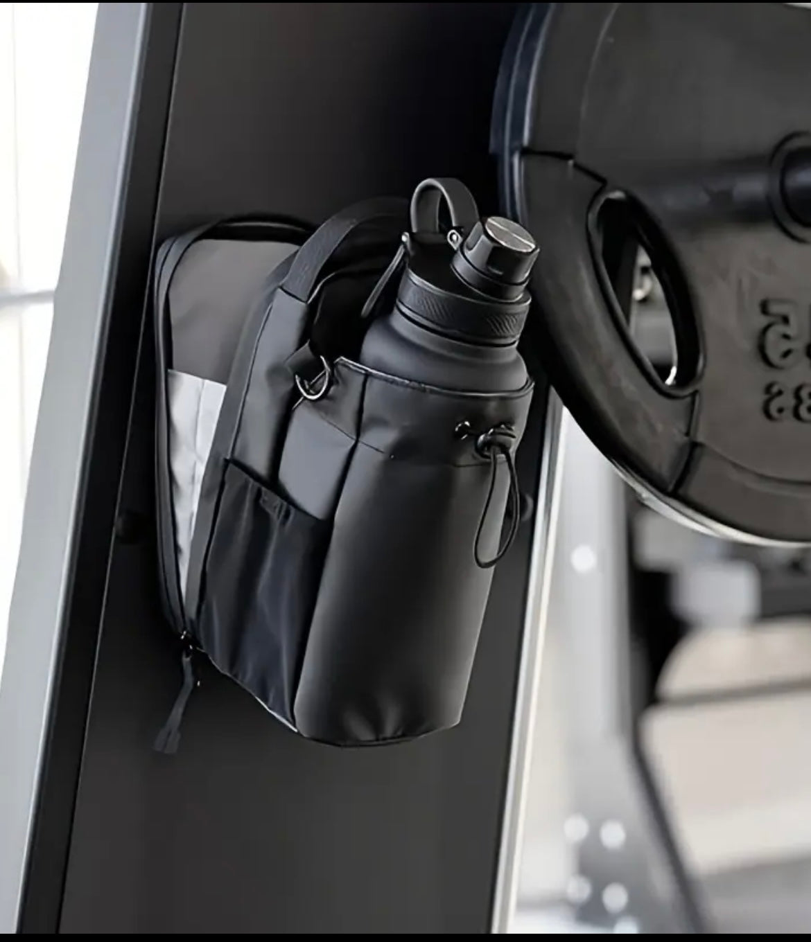 Sac de Sport Magnétique Étanche Sakium™ – Noir