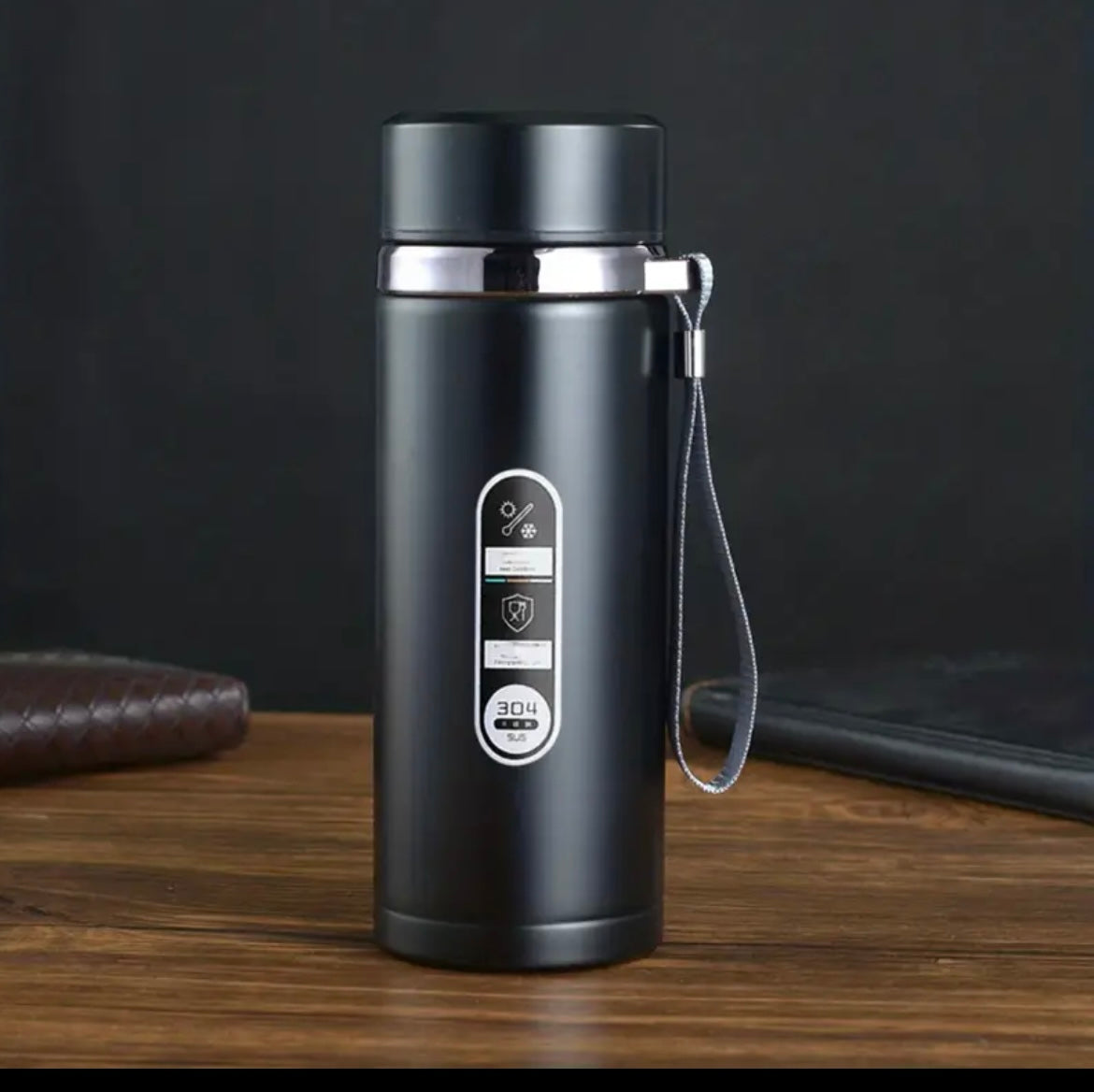 Thermos Isotherme Inox 1L avec Affichage LED de Température
